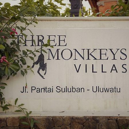 Three Monkeys Villas Pecatu Exterior foto